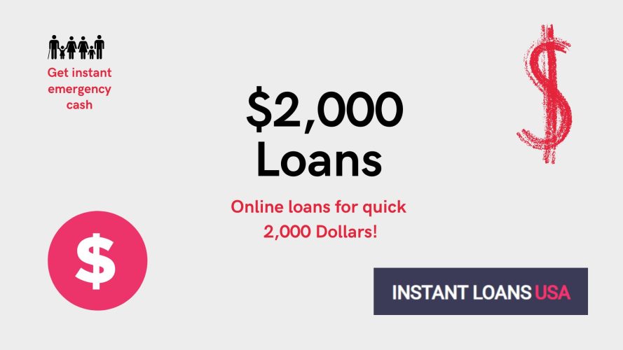 2,000 Dollar Loan
