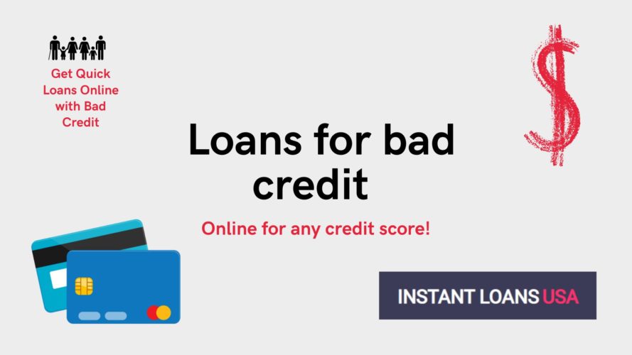 Loans for bad credit