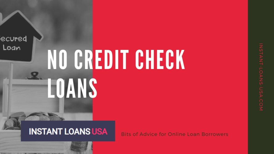 Loans With No Credit Check