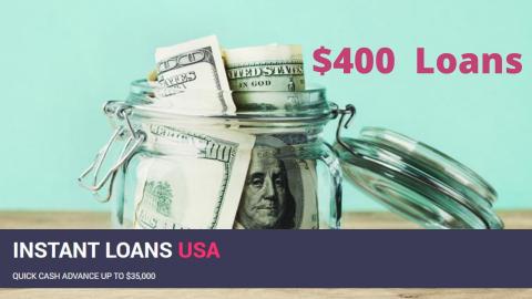 Quick $400 Loans Online with Bad Credit