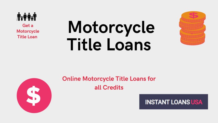 Get a Title Loan on a Motorcycle