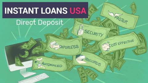 Get Instant Direct Deposit Loans
